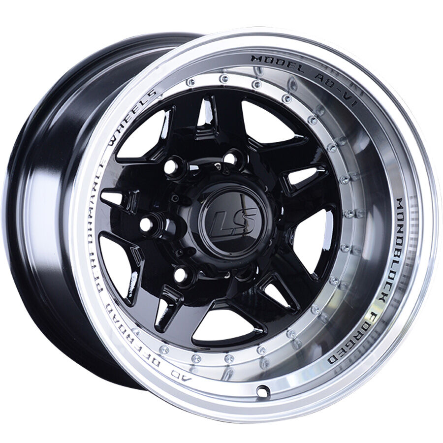 LS LS 878 R15x10 6x139.7 ET-44 CB106.1 BKL