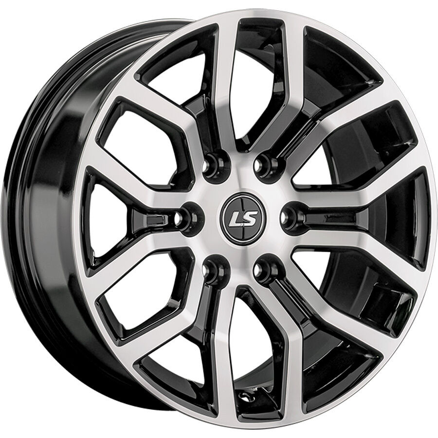 LS LS 1367 R20x9 6x139.7 ET30 CB100.1 BKF