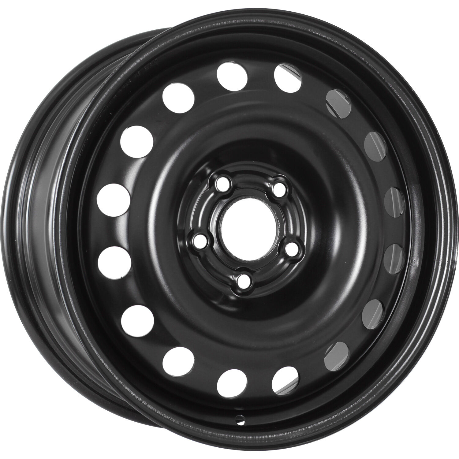 Trebl R-1729 Trebl R17x7 5x114.3 ET48.5 CB67.1 Black (Мятый обод)*