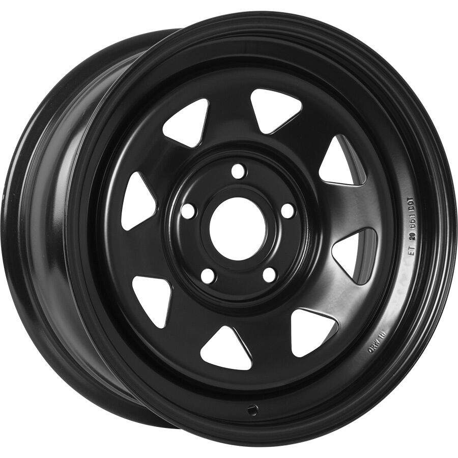 ORW (Off Road Wheels) УАЗ R15x8 5x139.7 ET-19 CB110 Black (Мятый обод)*