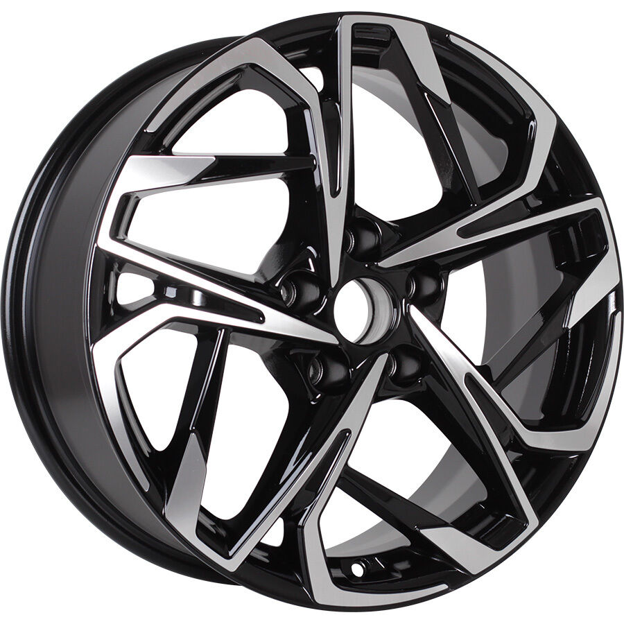 KHOMEN KHW1716 (ZV17_Kodiaq/Tiguan) R17x7 5x112 ET40 CB57.1 Black_FP (Мятый обод)*