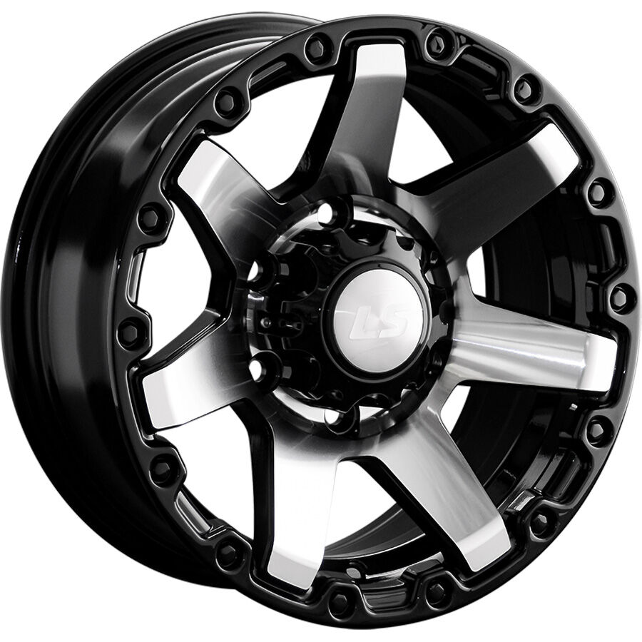 LS LS 873 R15x7 6x139.7 ET10 CB106.1 BKF