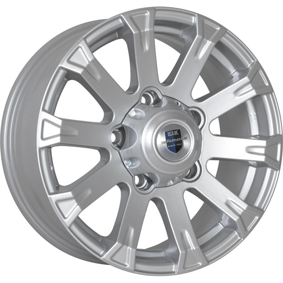 КиК Байкал R16x7 5x139.7 ET35 CB108.5 Silver (Мятый обод)***