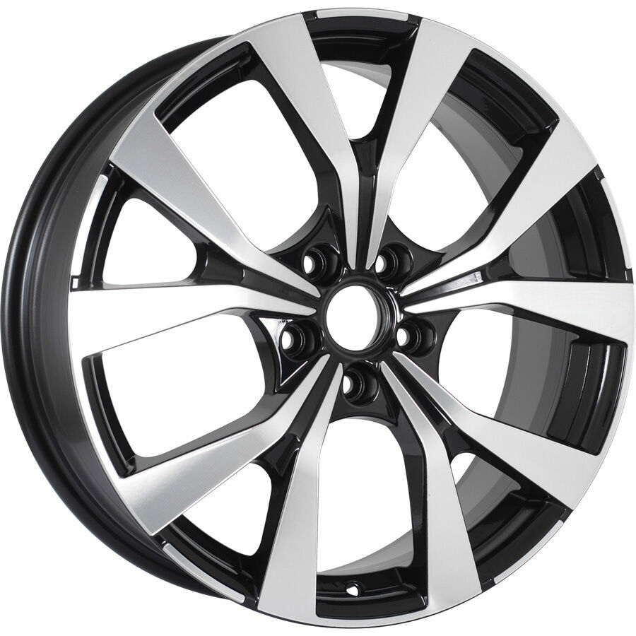 KHOMEN KHW1906 R19x7 5x114.3 ET45 CB60.1 Black_FP (Следы монтажа)*