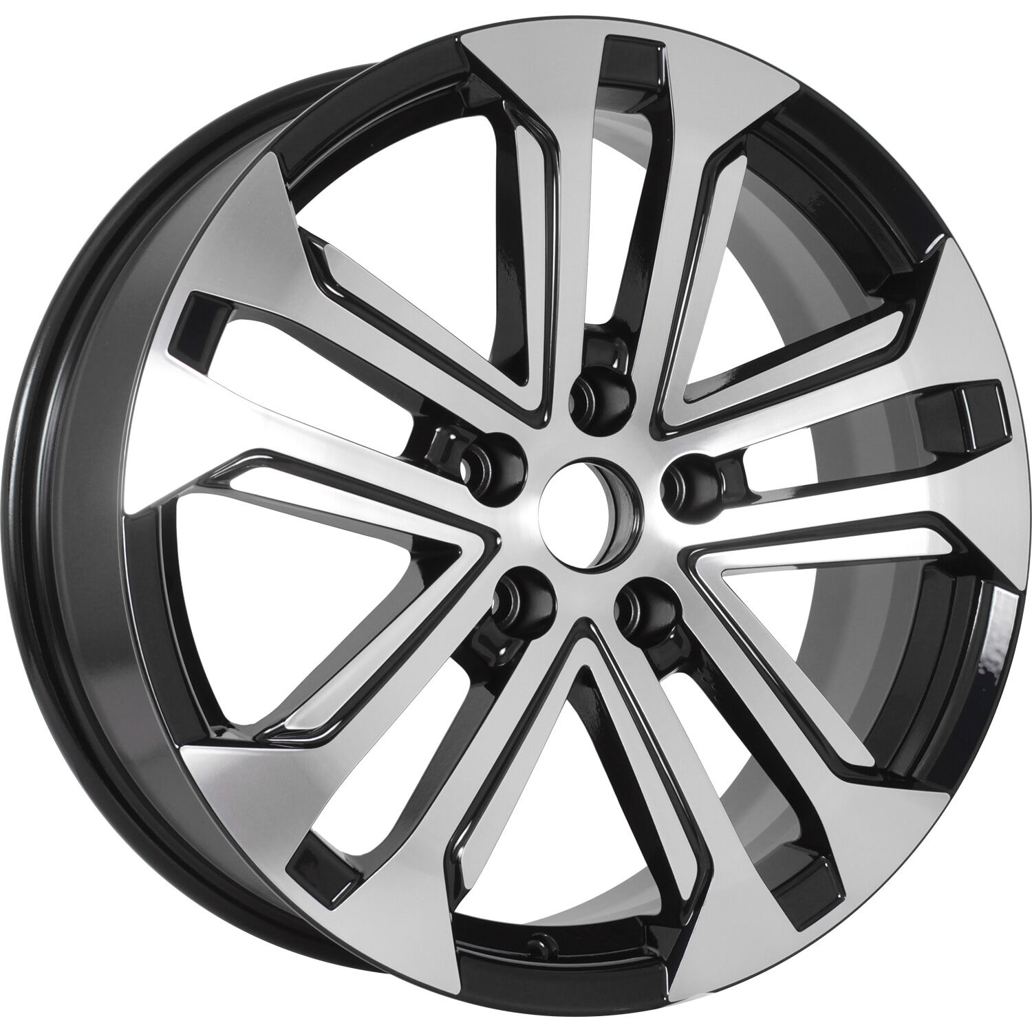 KHOMEN KHW1803 (Chery Tiggo 4/Tiggo 7 Pro) R18x7 5x108 ET33 CB60.1 Black_FP