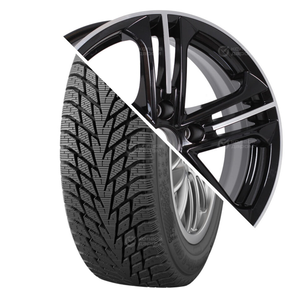 Cordiant Winter Drive 2 R15 195/65 95T    () + Trinity R15x6 5x114.3 ET47 CB67.1 Almaz_black (КС615) Winter Drive 2 R15 195/65 95T     + Trinity R15x6 5x114.3 ET47 CB67.1 Almaz_black (КС615)