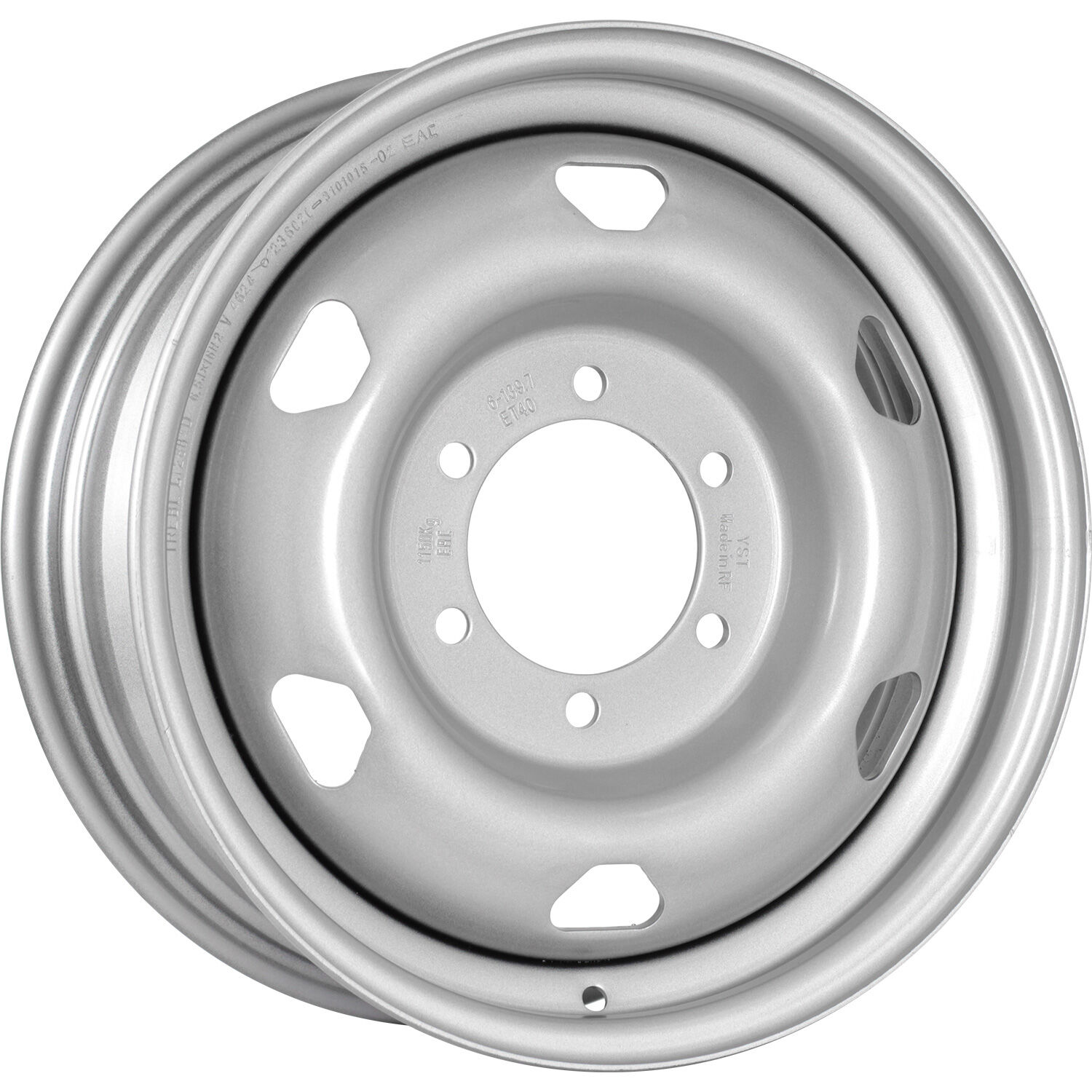 Trebl LT2884D R16x6.5 6x139.7 ET40 CB109 Silver