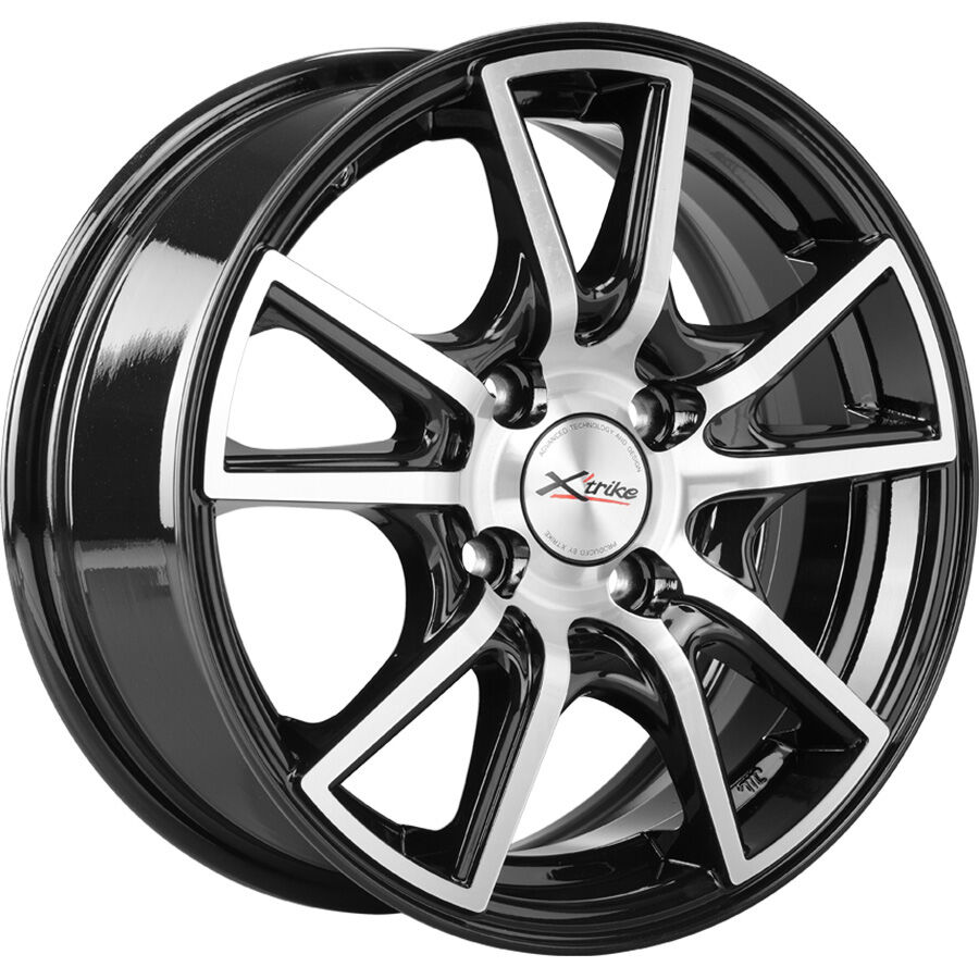 X-trike X104 R14x6 4x98 ET38 CB58.5 BK_FP