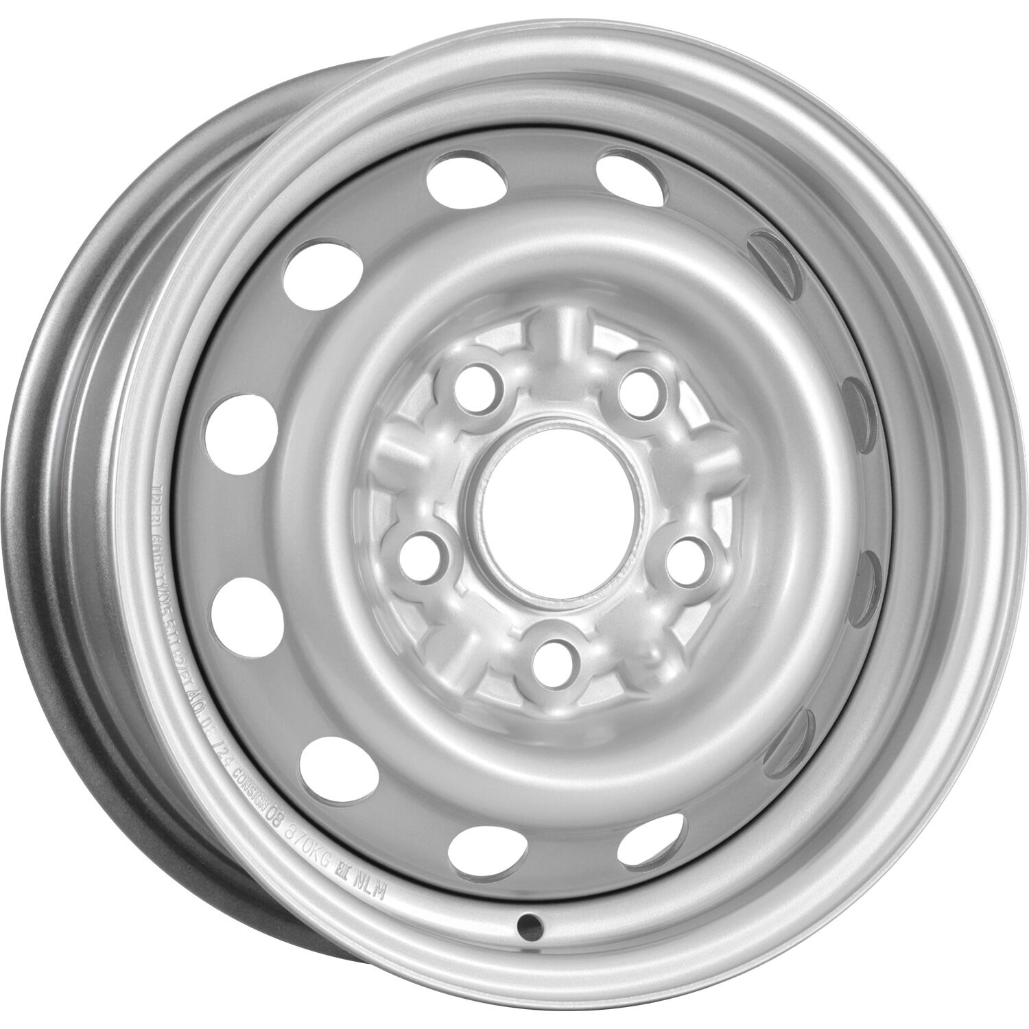 Trebl 6085 TREBL R14x5.5 5x120 ET40 CB67.1 Silver