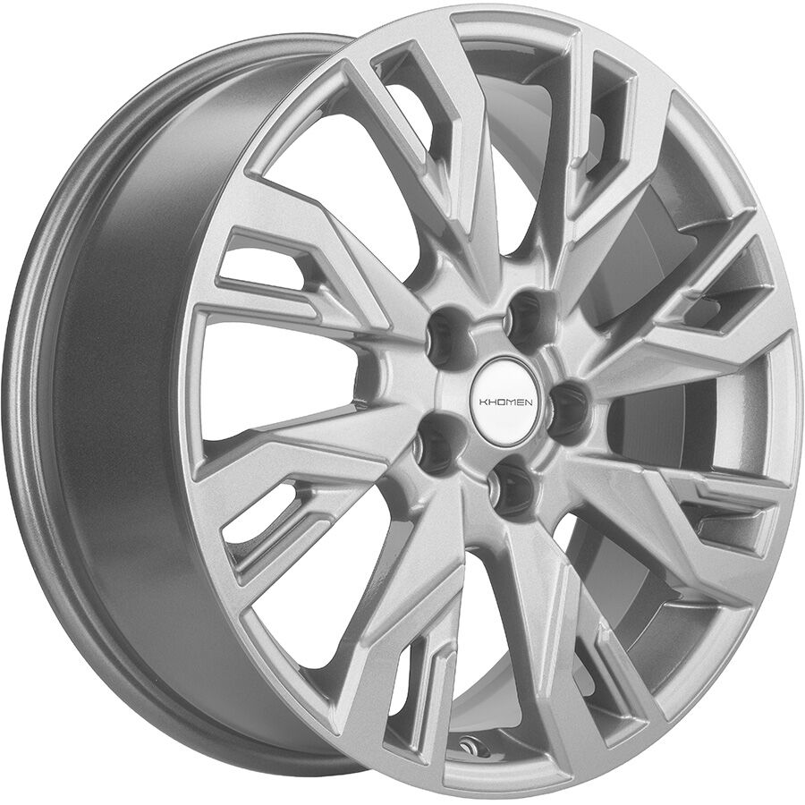 KHOMEN KHW1809 (18_ZV Kodiaq/Tiguan) R18x7 5x112 ET43 CB57.1 F_silver