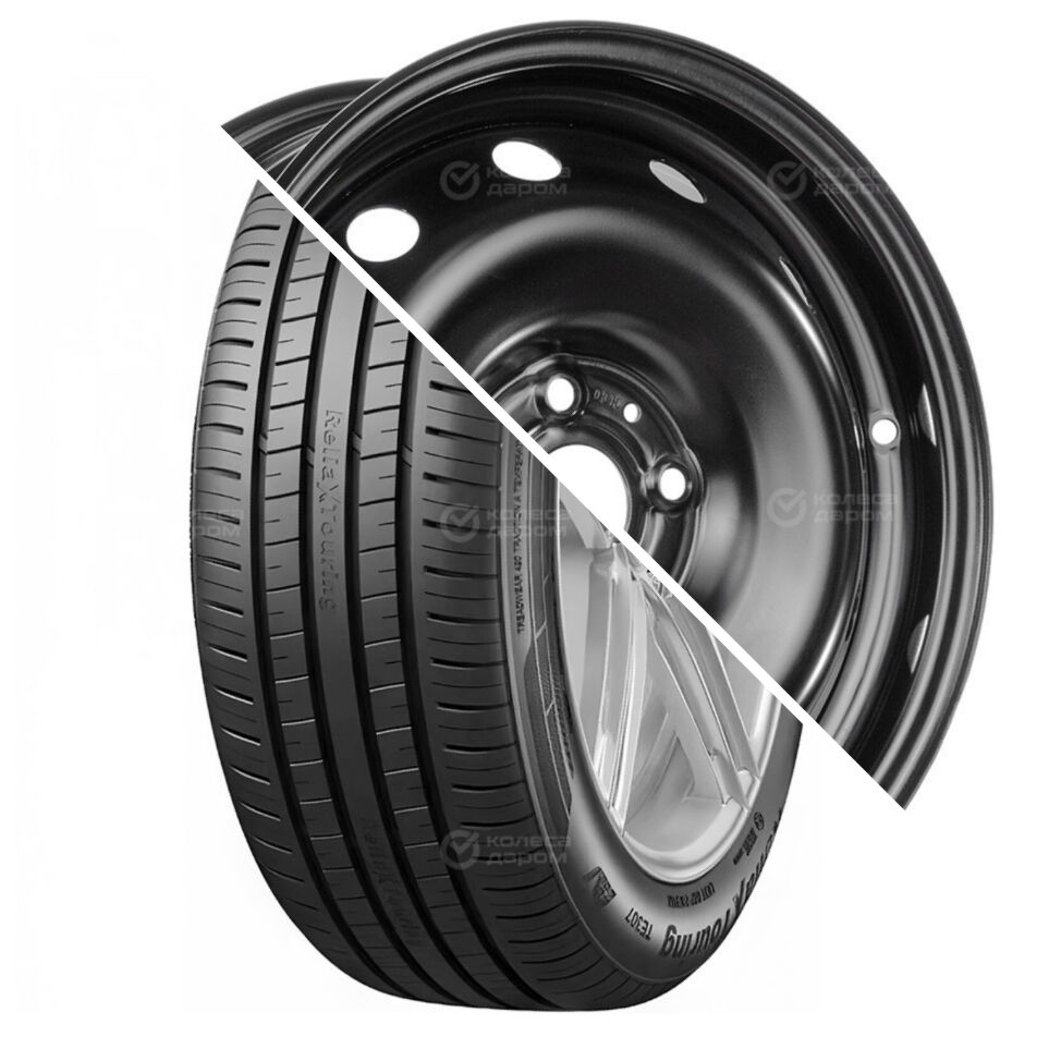 Triangle TE307 ReliaX R15 185/65 88H + 15003 R15x6 4x100 ET46 CB54.1 Black R15 185/65 88H + R15x6 4x100 ET46 CB54.1 Black