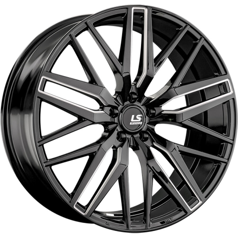 LS FlowForming LS RC77 R22x9.5 5x114.3 ET45 CB67.1 BK_SSF