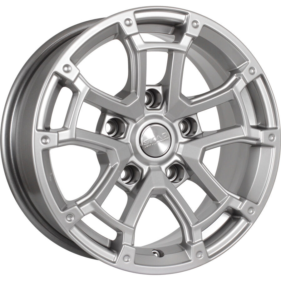 СКАД Барахас R16x7 5x139.7 ET15 CB98.5 Selena (Мятый обод)*