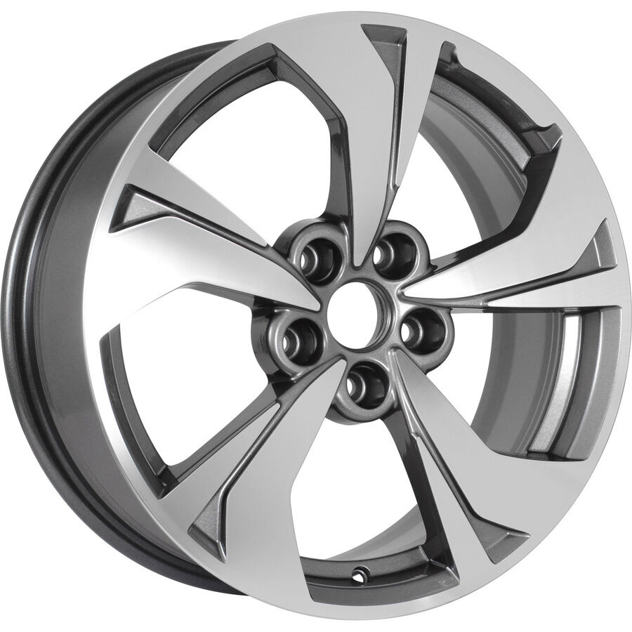 KHOMEN KHW1724 (Haval Jolion) R17x7 5x114.3 ET37 CB66.5 GRAY_FP (Мятый обод)**