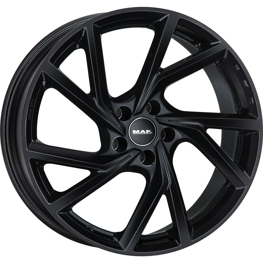 MAK Kassel R17x7 5x108 ET42 CB72 Gloss_black