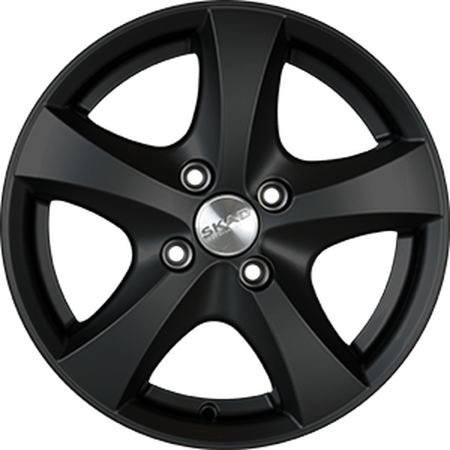 СКАД Уран-2 R14x5.5 4x98 ET35 CB58.6 Black_barhat