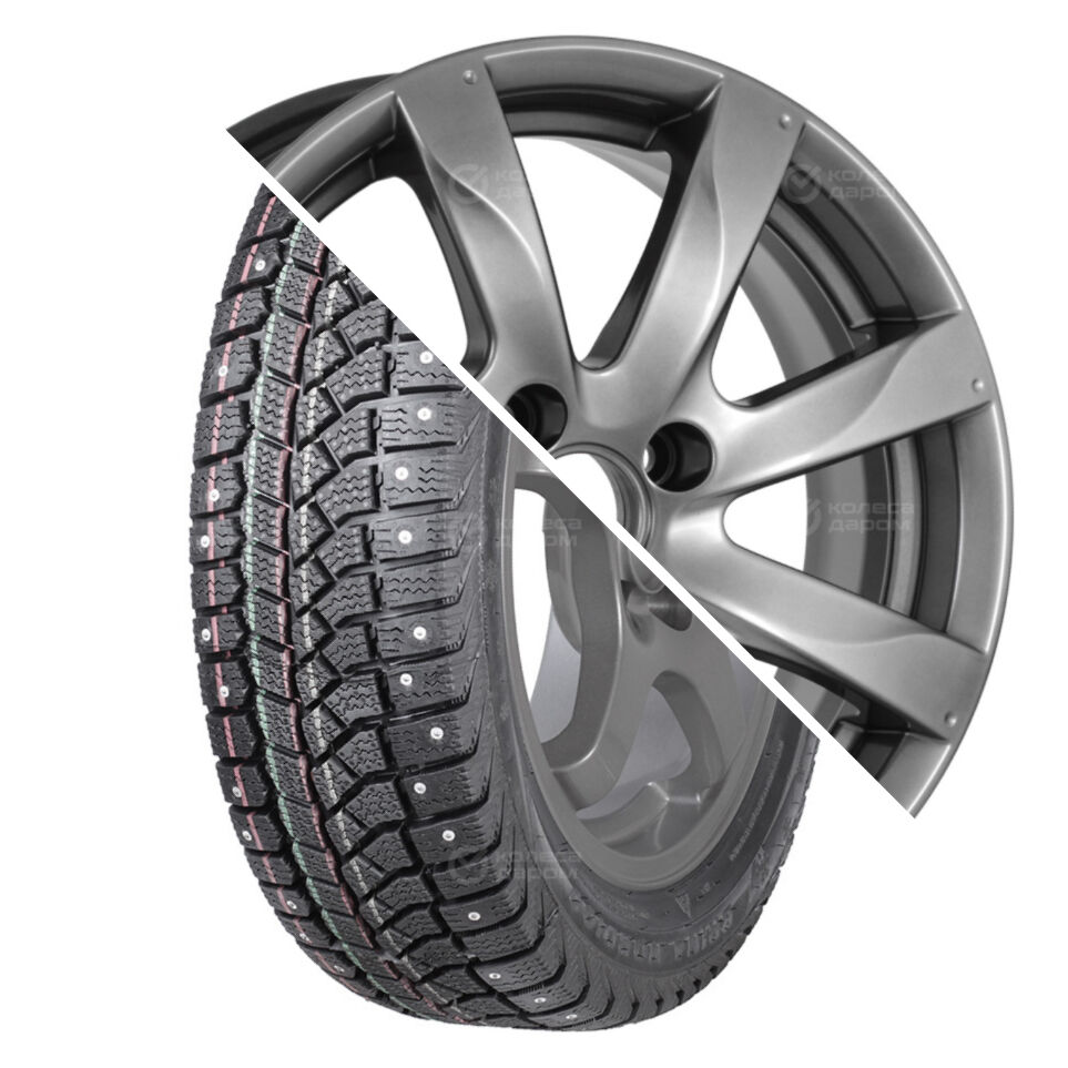 Viatti Brina Nordico (V-522) R15 185/60 84T шип   () + Джемини-оригинал R15x6 4x114.3 ET40 CB66.1 Dark_plat Brina Nordico (V-522) R15 185/60 84T шип    + Джемини-оригинал R15x6 4x114.3 ET40 CB66.1 Dark_platin