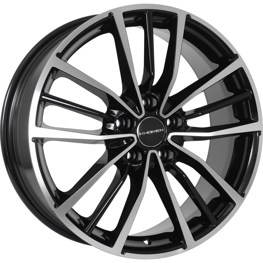 KHOMEN KHW1812 (Geely Atlas/Changan CS55) R18x7 5x114.3 ET45 CB60.1 Black_FP