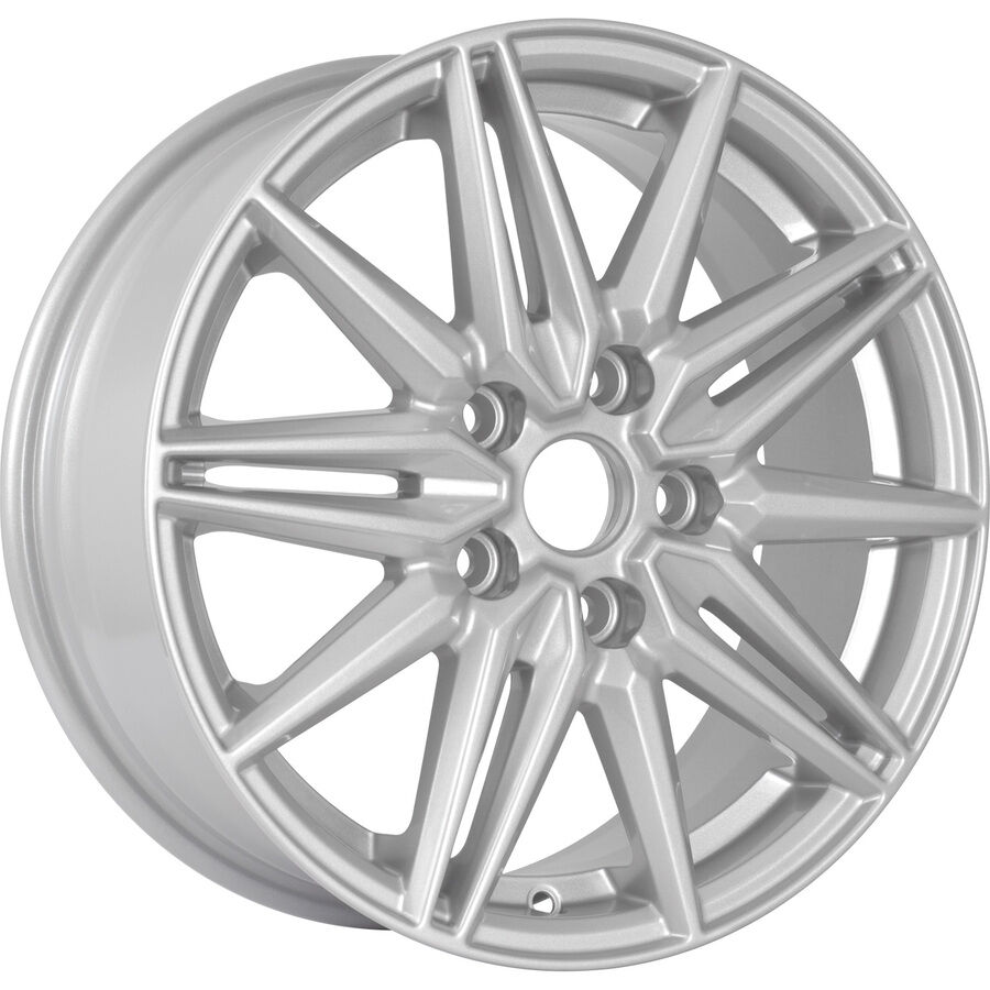 KDW KD1670 R16x6.5 4x100 ET50 CB60.1 Silver_Painted