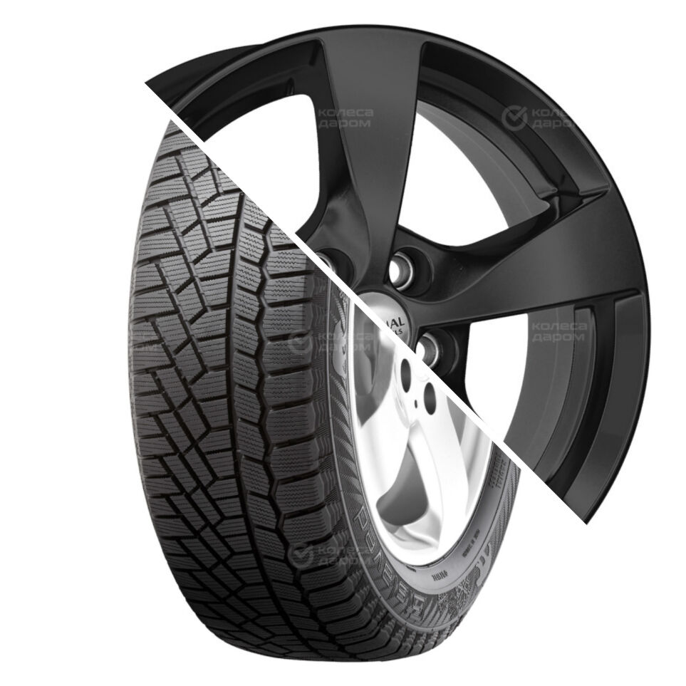 СКАД Soft Frost 200 R15 185/60 88T    () + KL-265 VW Polo/Skoda Rapid R15x6 5x100 ET38 CB57.1 Black_barha Soft Frost 200 R15 185/60 88T     + KL-265 VW Polo/Skoda Rapid R15x6 5x100 ET38 CB57.1 Black_barhat