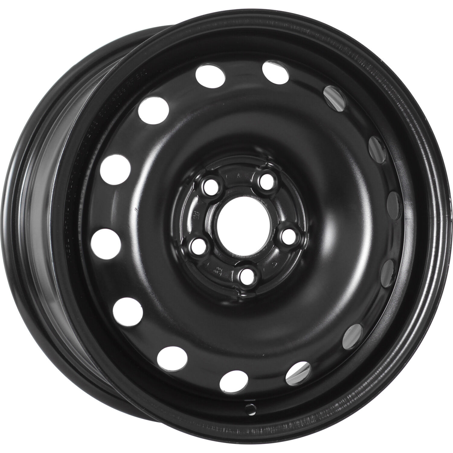 Trebl 64H38DP R15x6 5x100 ET38 CB57.1 Black