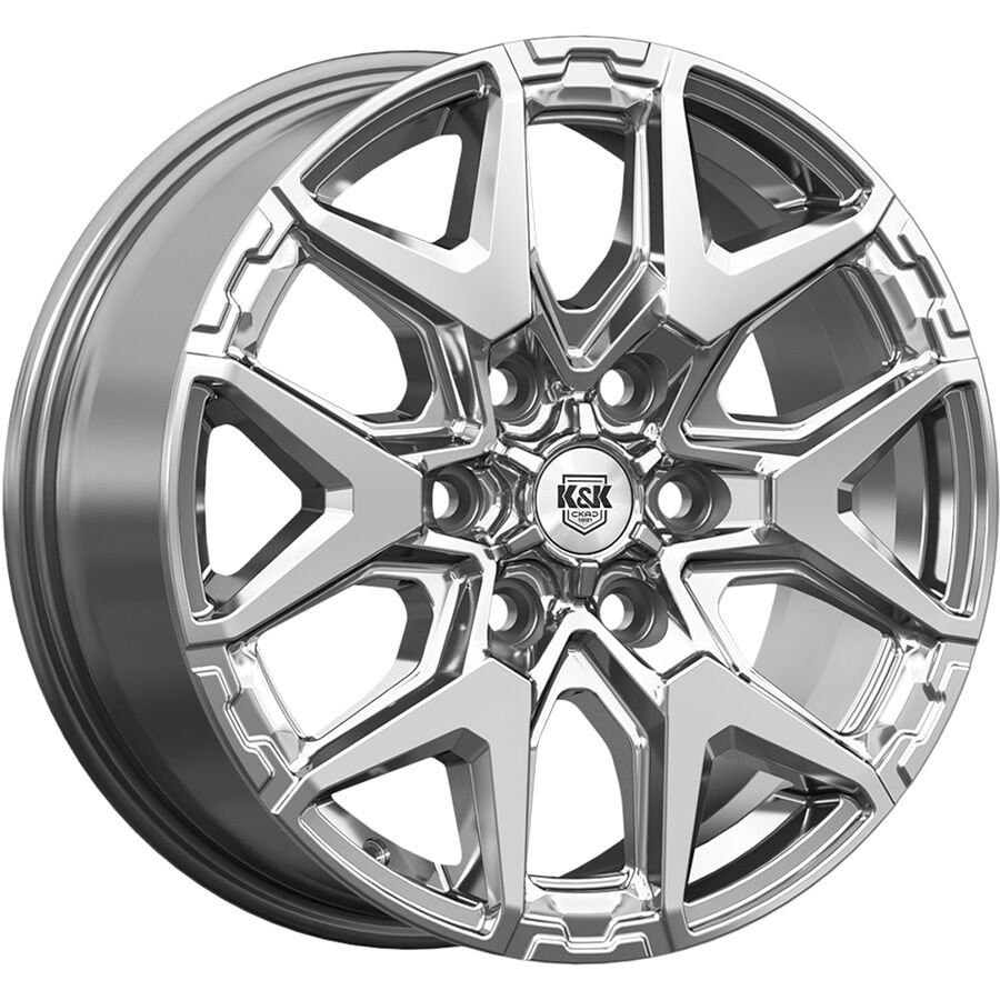 КиК Гангут R18x7.5 6x139.7 ET41 CB67.1 Dark_platinum