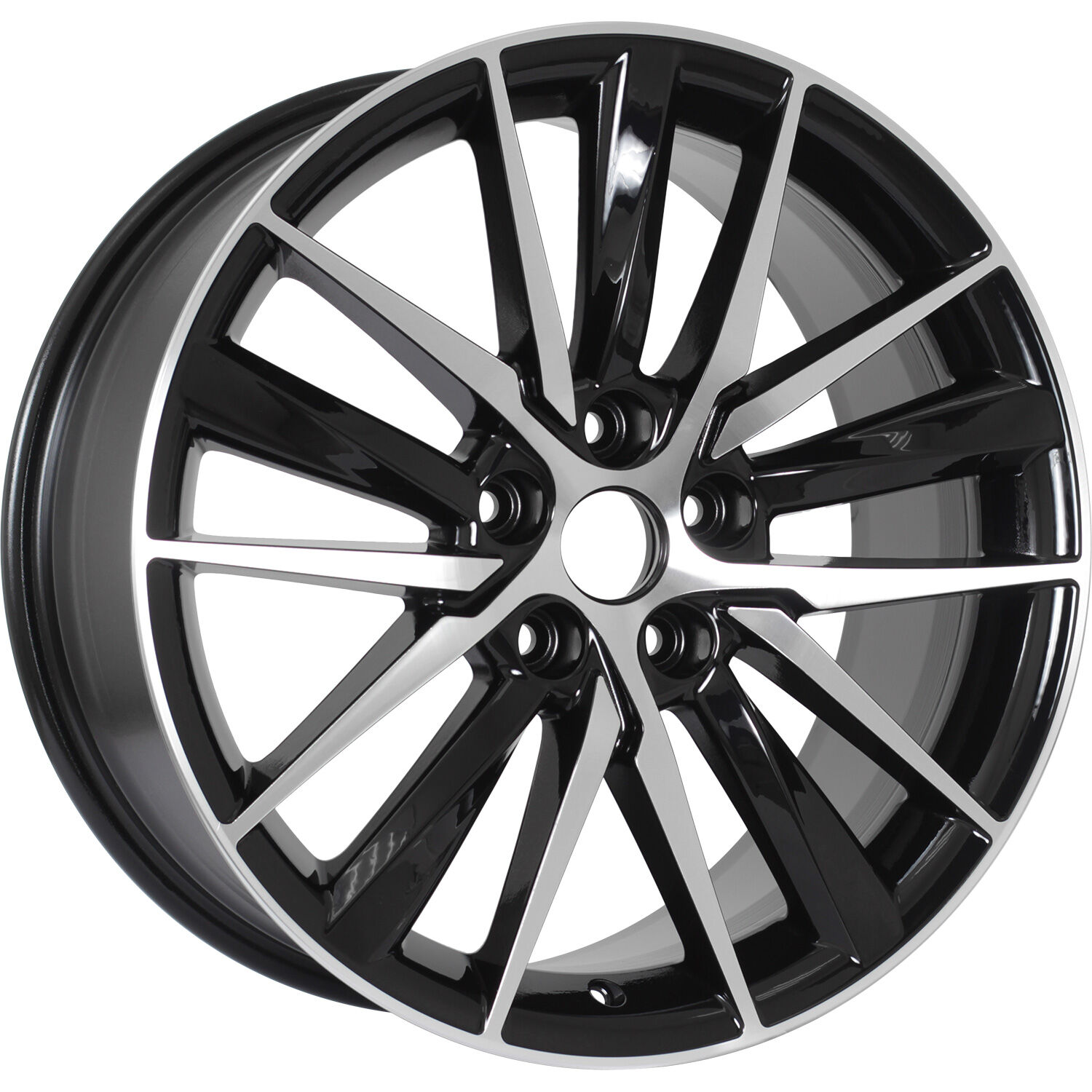 KHOMEN KHW1807(CamryNEW) R18x8 5x114.3 ET50 CB60.1 Black_FP