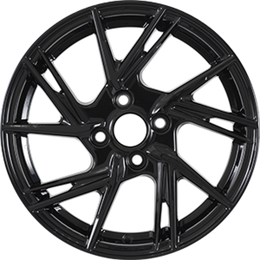 WUP Up115 R15x6.5 4x100 ET37 CB60.1 New_Black (Мятый обод)*