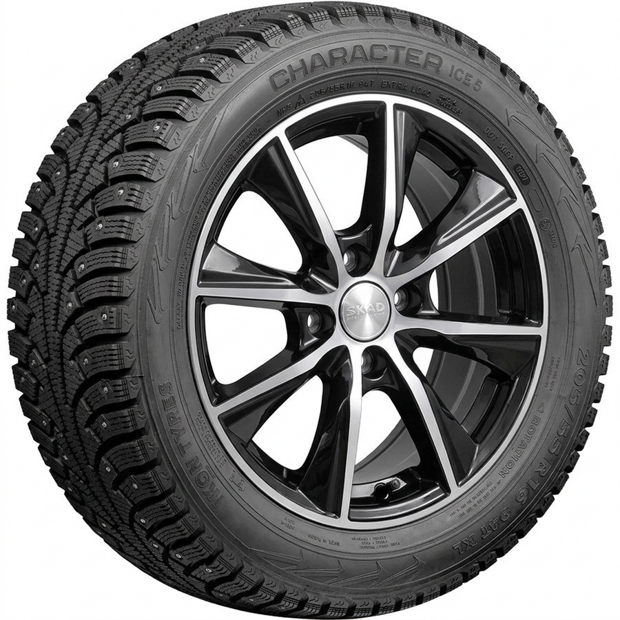 Character Ice 5 R15 185/65 92T шип XL  + Порту R15x6 4x100 ET50 CB60.1 Almaz R15 185/65 92T шип XL  + R15x6 4x100 ET50 CB60.1 Almaz