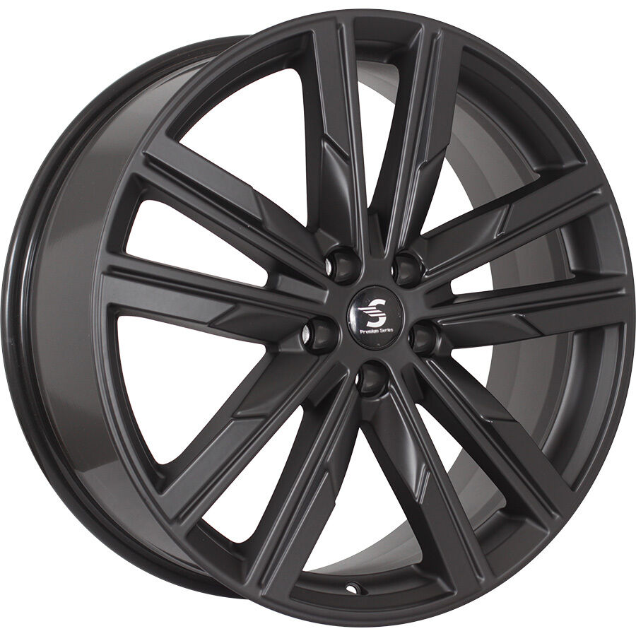 СКАД Premium Series КР014 (20_Jetour T2) R20x8 5x108 ET39 CB60.1 Fury_black (Мятый обод)*