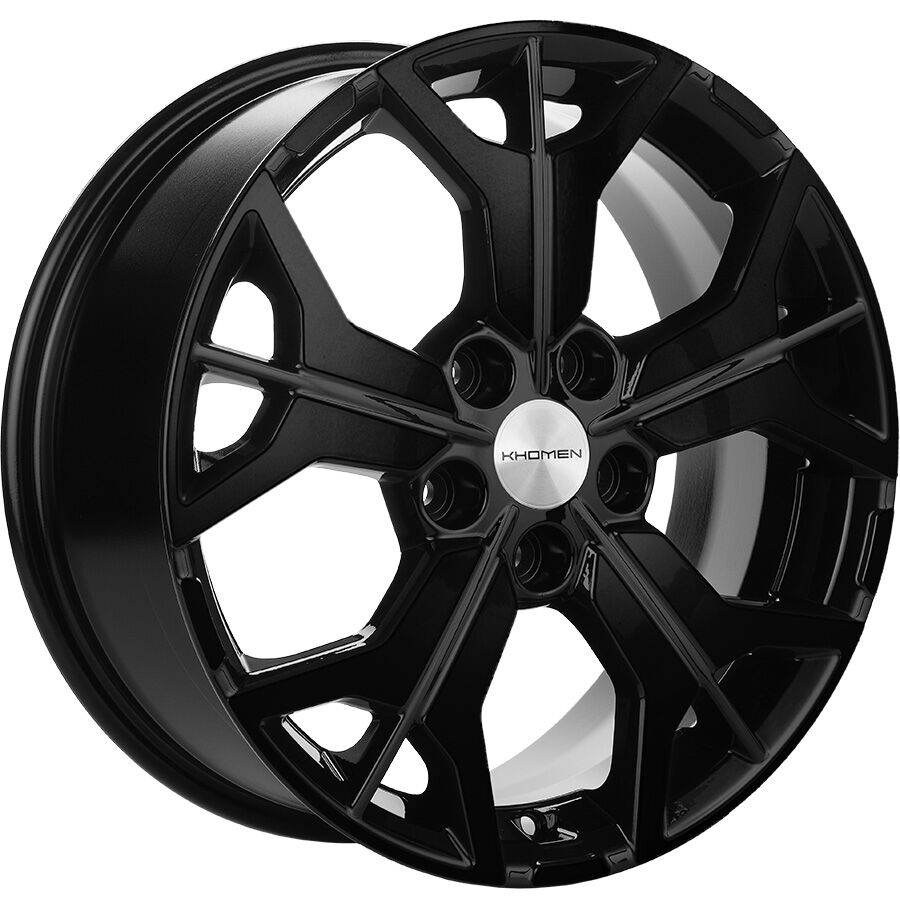 KHOMEN KHW1715 (ZV 17KIA SPORTAGE) R17x7 5x114.3 ET48.5 CB67.1 Black