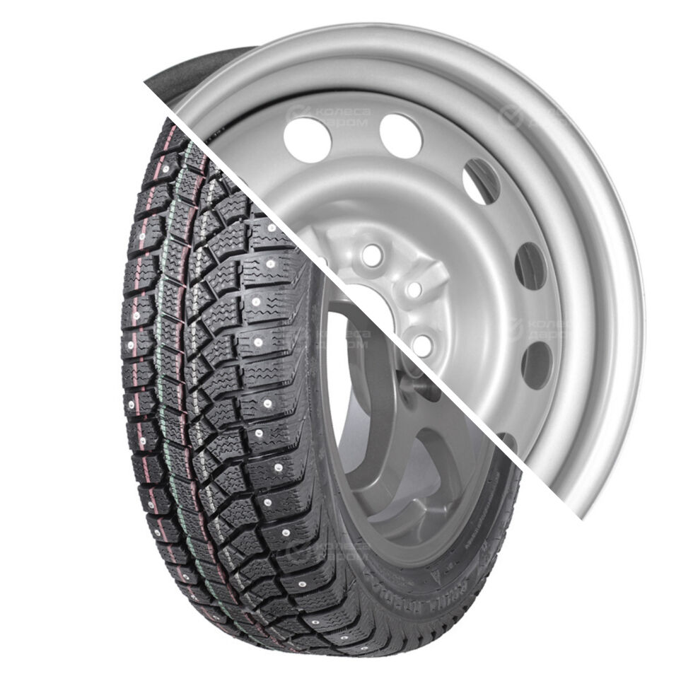 ТЗСК Brina Nordico (V-522) R14 175/65 82T шип + Тольятти ВАЗ 2112 R14x5.5 4x98 ET35 CB58.6 Silver R14 175/65 82T шип + R14x5.5 4x98 ET35 CB58.6 Silver