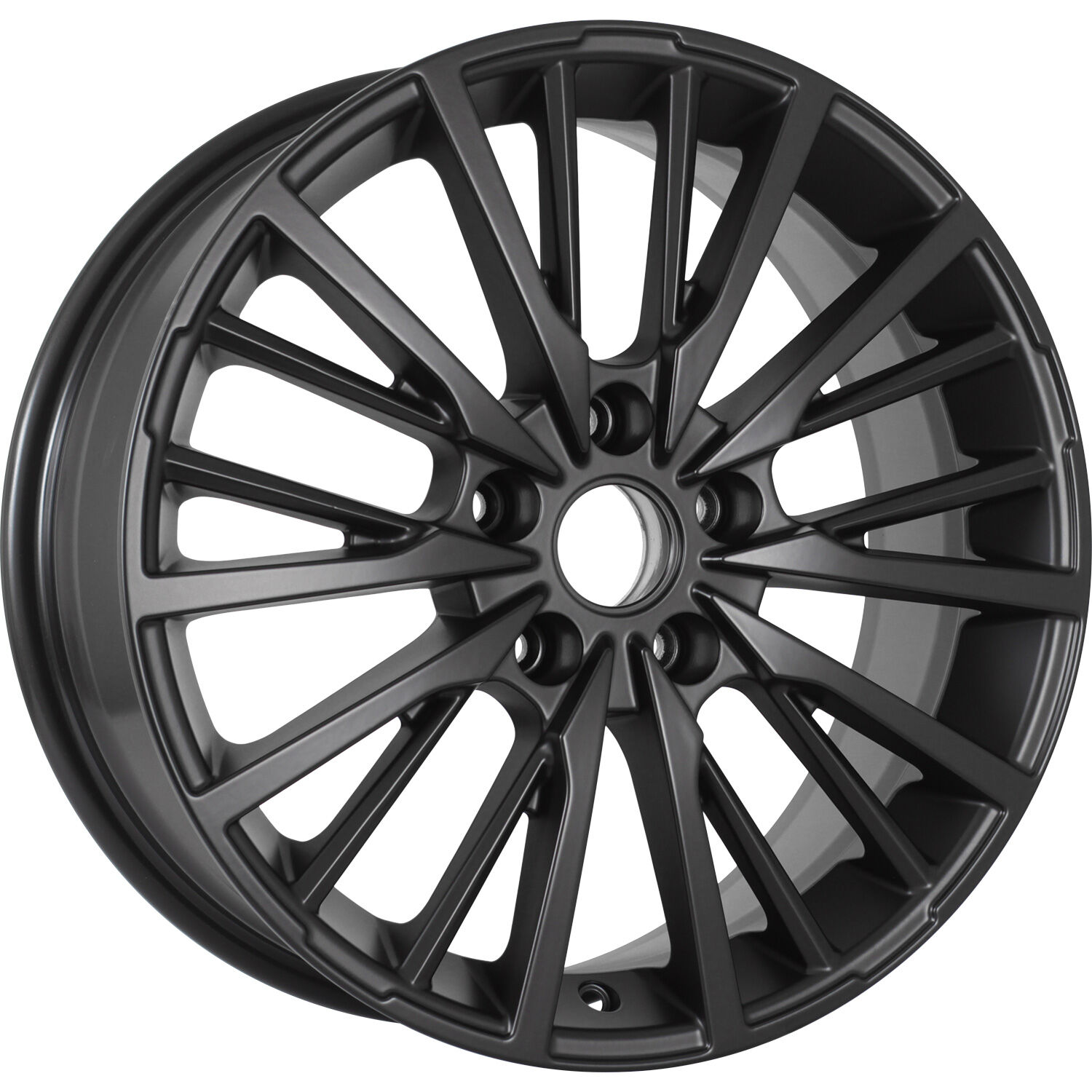 KDW KD1740 R17x7 5x108 ET36 CB65.1 Matt_Black_Painted