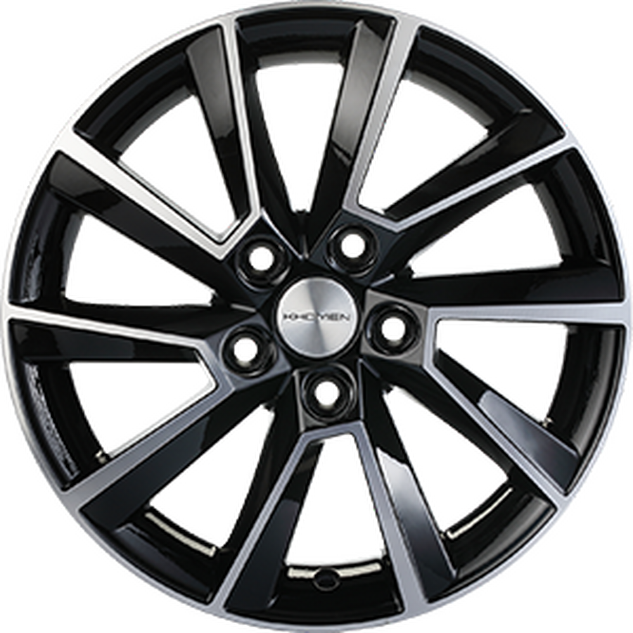 KHOMEN KHW1507 (15_Rapid/Fabia) R15x6 5x100 ET38 CB57.1 Black_FP