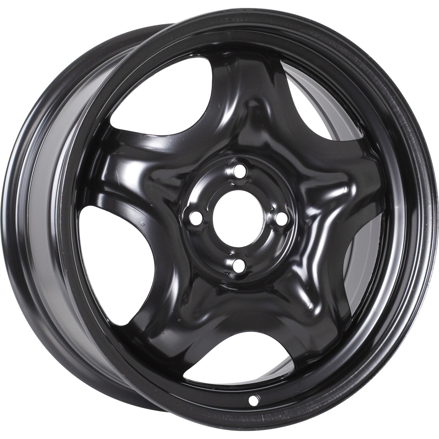 ТЗСК Lada Vesta R16x6.5 4x100 ET50 CB60.1 Black (Мятый обод)**