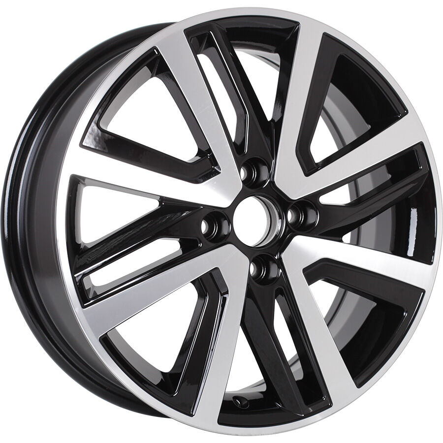 KHOMEN KHW1609 (16_Rio II/Solaris II) R16x6 4x100 ET46 CB54.1 Black_FP
