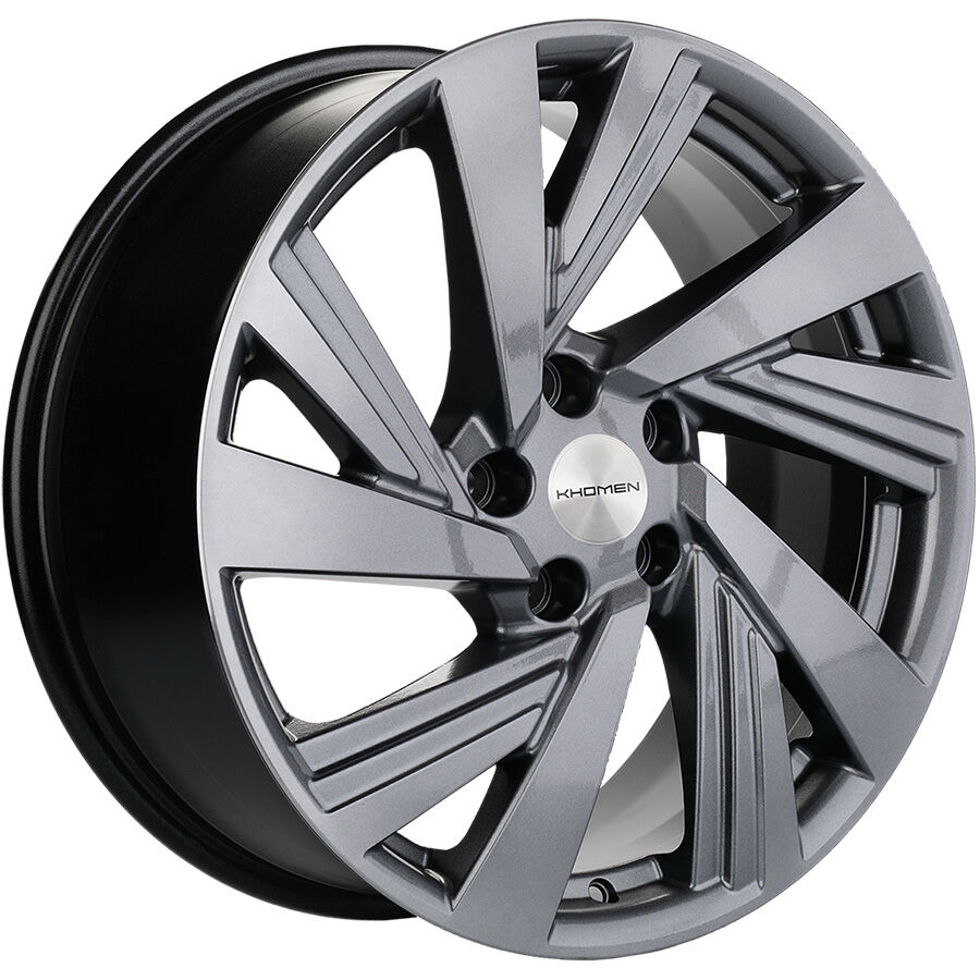 KHOMEN KHW1801 (ZV18_Tiguan/Kodiaq) R18x7.5 5x112 ET43 CB57.1 Gray