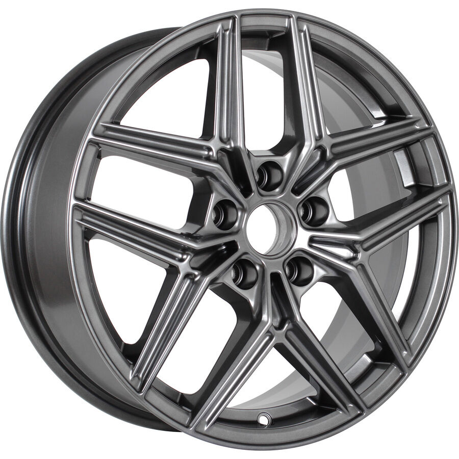 КиК Юнион R17x7 5x114.3 ET39 CB60.1 Dark_platinum (Мятый обод)*