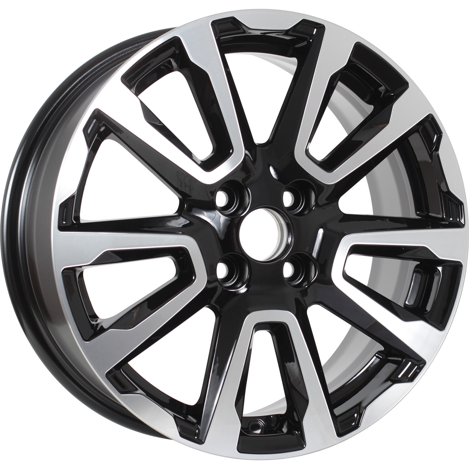 iFree Original КС1026 (ZV 16_Logan) R16x6.5 4x100 ET45 CB60.1 Almaz_black