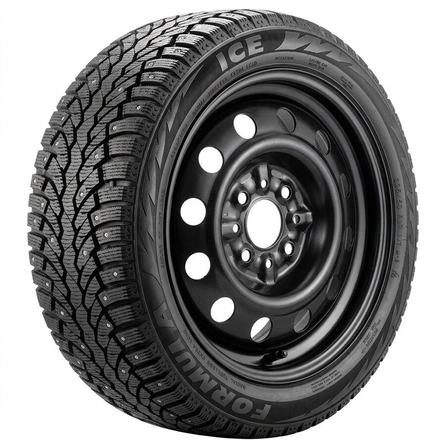 Ice R14 185/60 82T шип+Тольятти ВАЗ 2112 R14x5.5 4x98 ET35 CB58.6 Black R14 185/60 82T шип+R14x5.5 4x98 ET35 CB58.6 Black