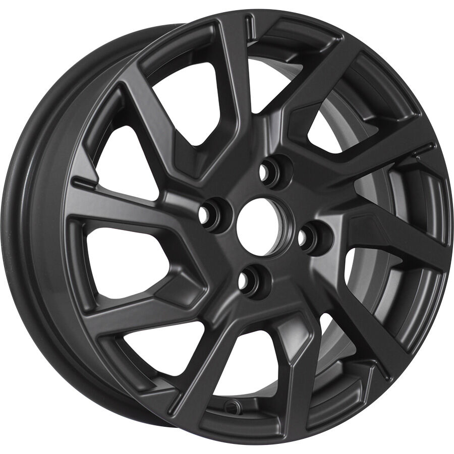 KDW KD1420 R14x5.5 4x98 ET35 CB58.5 Matt_Black_Painted