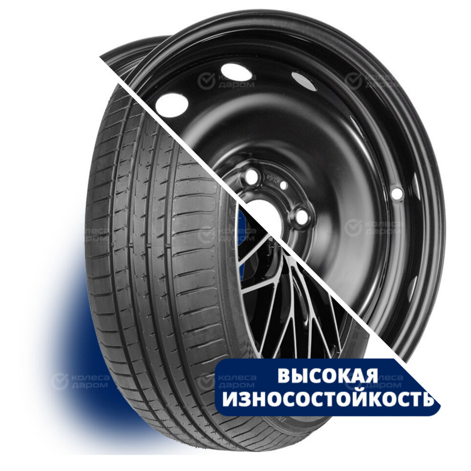Autogreen Smart Chaser-SC1 R15 185/65 88H + 15003 R15x6 4x100 ET46 CB54.1 Black R15 185/65 88H + R15x6 4x100 ET46 CB54.1 Black