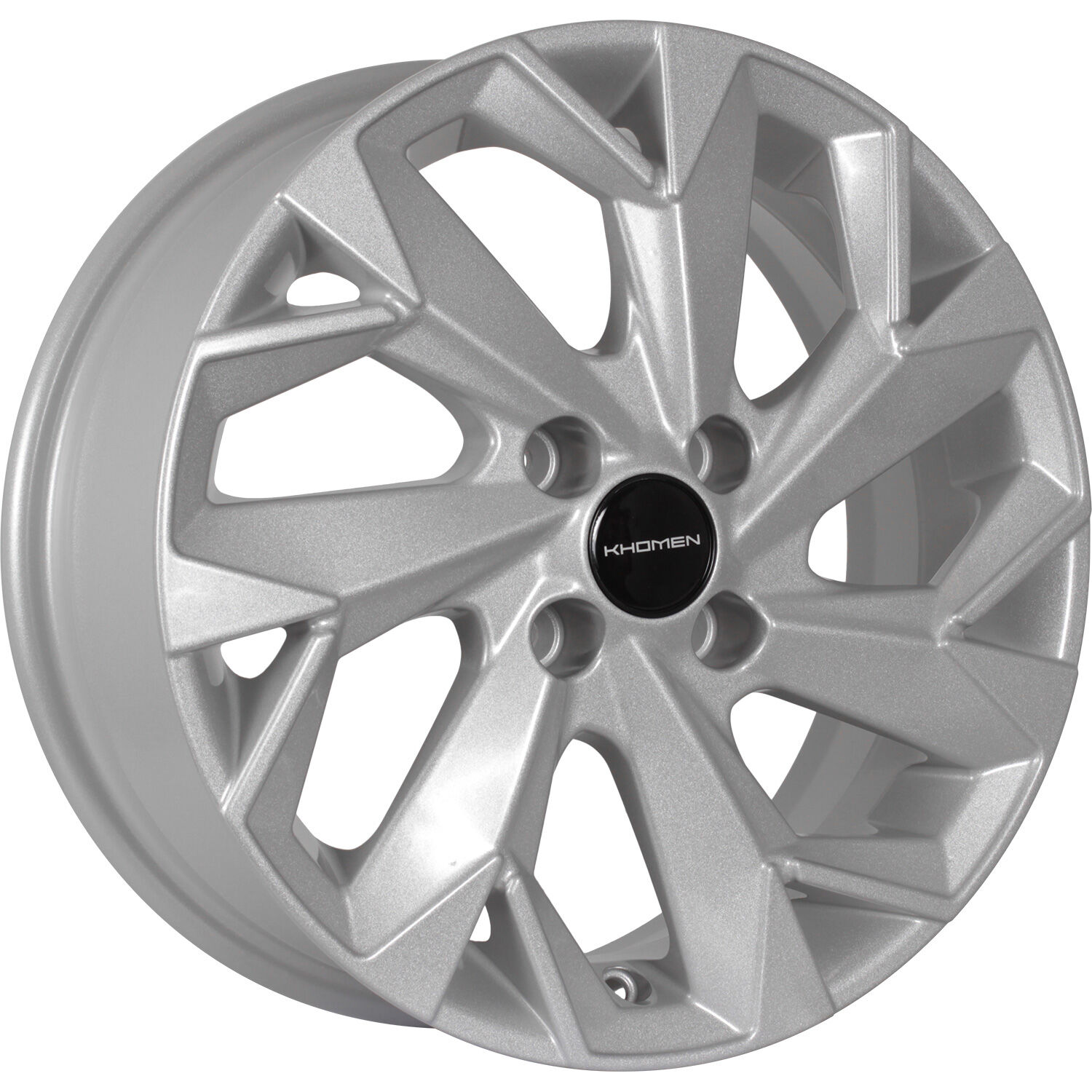 KHOMEN KHW1508 (15_ZV Granta) R15x6 4x98 ET35 CB58.6 F_silver