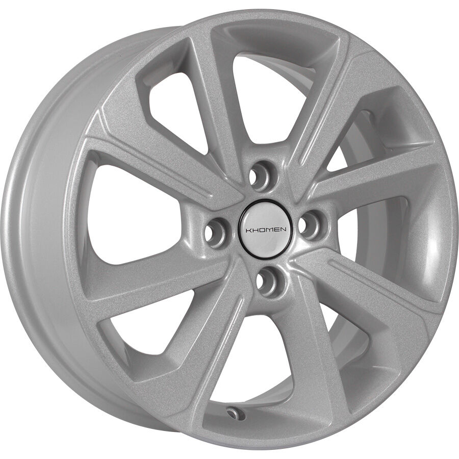 KHOMEN KHW1501 (ZV15_Logan) R15x6 4x100 ET40 CB60.1 F_silver