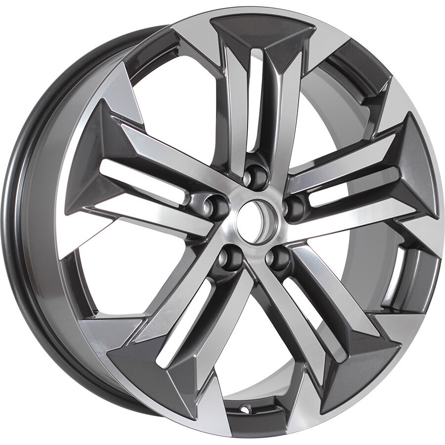 СКАД Premium Series КР015 (19_Peugeot 5008) R19x7.5 5x108 ET42 CB65.1 Diamond_gloss_graphite