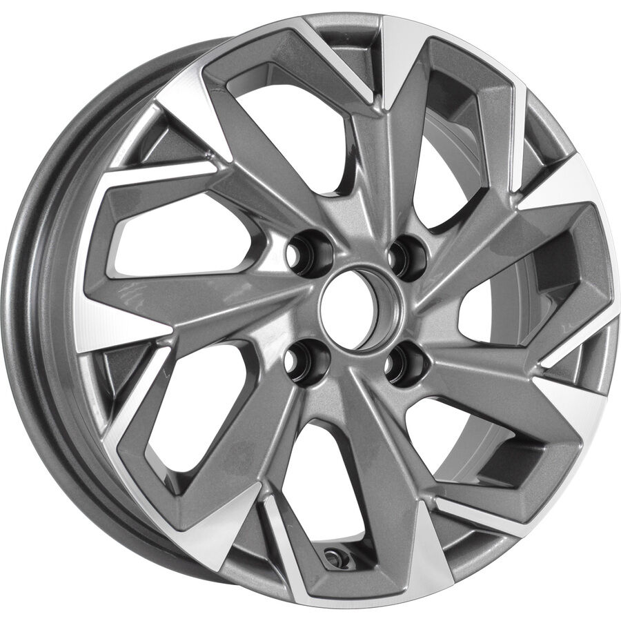 KHOMEN KHW1402 (14_ZV Solaris/Rio) R14x5.5 4x100 ET43 CB67.1 GRAY_FP