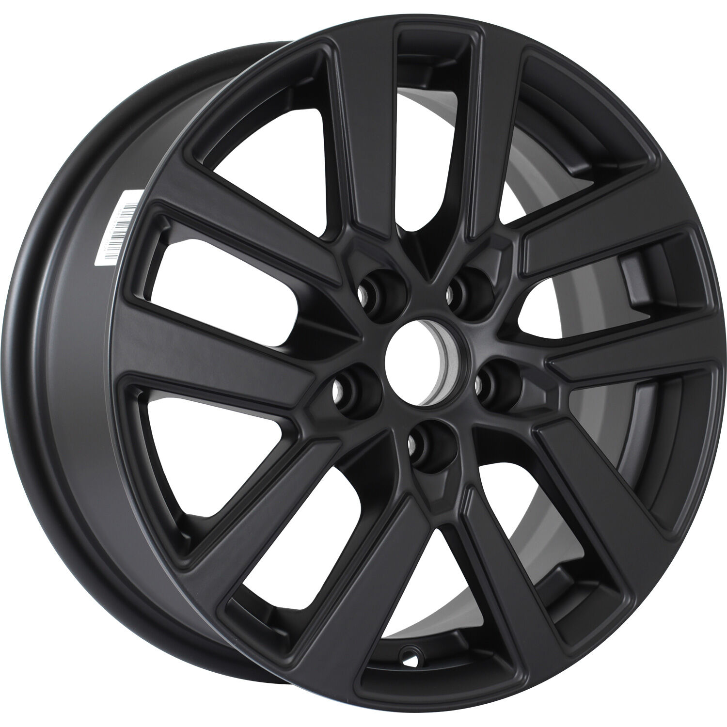 KDW KD1560 R15x6 5x100 ET38 CB57.1 Matt_Black_Painted