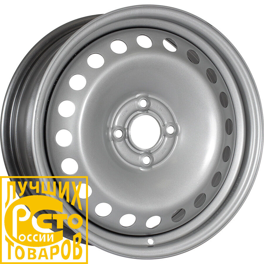 Magnetto 16017 R16x6.5 4x100 ET50 CB60.1 Silver (Мятый обод)*
