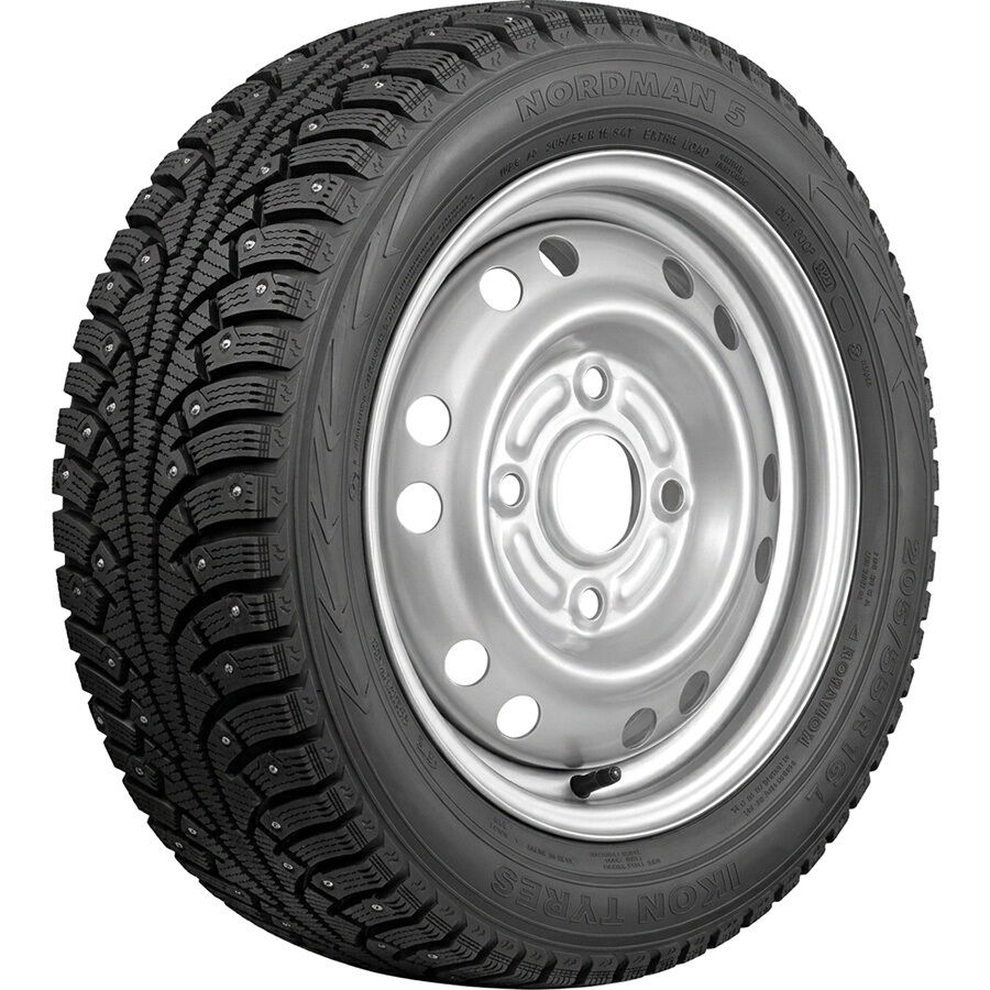 (Nokian Tyres) NORDMAN 5 R13 155/70 75T шип   () + 42E45S Евразиа ТАПО R13x5 4x114.3 ET45 CB69 Silve (Nokian Tyres) NORDMAN 5 R13 155/70 75T шип    + 42E45S Евразиа ТАПО R13x5 4x114.3 ET45 CB69 Silver