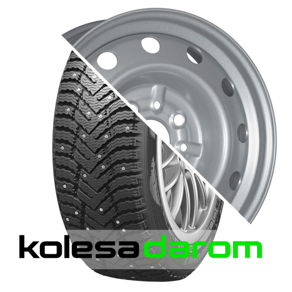 Cordiant Snow Cross 2 R14 185/60 86T шип () + Тольятти ВАЗ 2112 R14x5.5 4x98 ET35 CB58.6 Silver Snow Cross 2 R14 185/60 86T шип + Тольятти ВАЗ 2112 R14x5.5 4x98 ET35 CB58.6 Silver